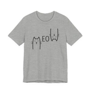 Funny Cat Meow T-shirt