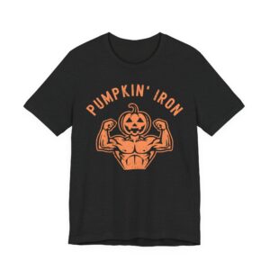 Pumpkin’ Iron | Funny Halloween T-shirt