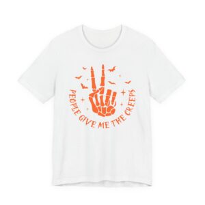 People Give Me the Creeps | Funny Halloween T-shirt