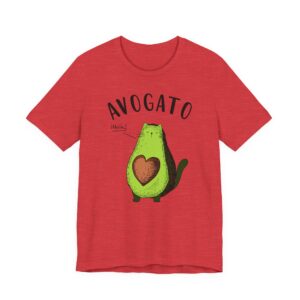 Funny Avogato Avocado Cat T-shirt