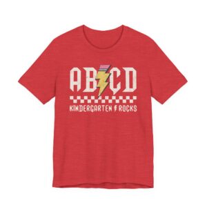 ABCD Kindergarten Rocks | Funny Teacher T-shirt