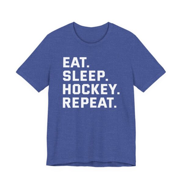 Eat Sleep Hockey Repeat | Funny Hockey T-shirt