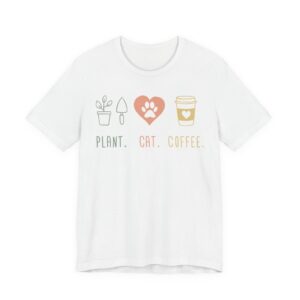 Plant Cat Coffee | Cute Gardening T-shirt
