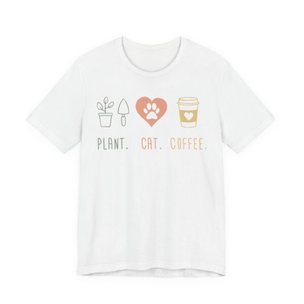 Plant Cat Coffee | Cute Gardening T-shirt