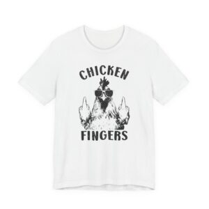 Funny Chicken Middle Fingers T-shirt