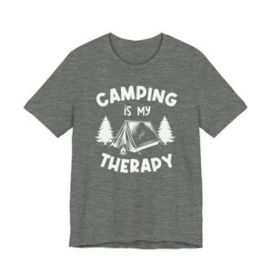 Camping Is My Therapy | Funny Camping T-shirt