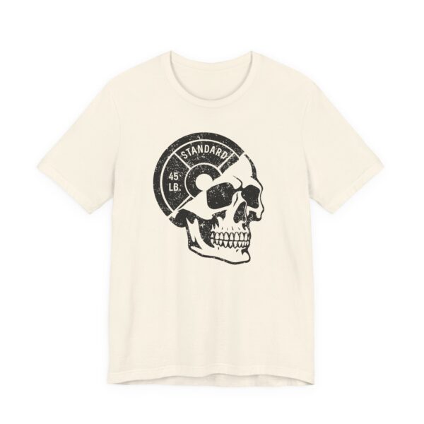 Weight Plate Skull | Funny Gym and Fitness T-shirt