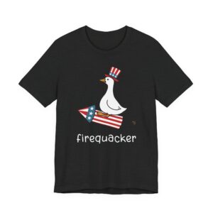 Funny Firequacker Goose | 4th of July Independence Day T-shirt