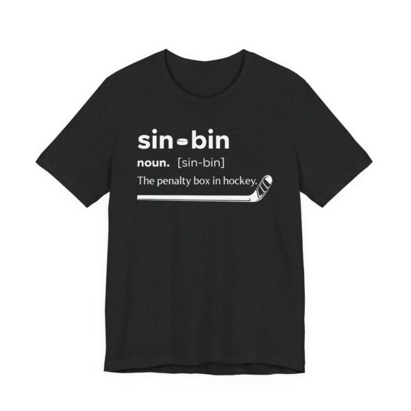 Sin Bin Definition | Funny Hockey T-shirt