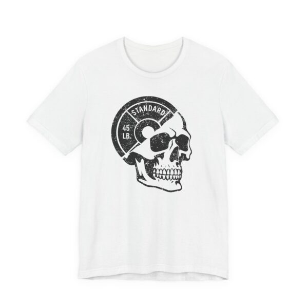 Weight Plate Skull | Funny Gym and Fitness T-shirt