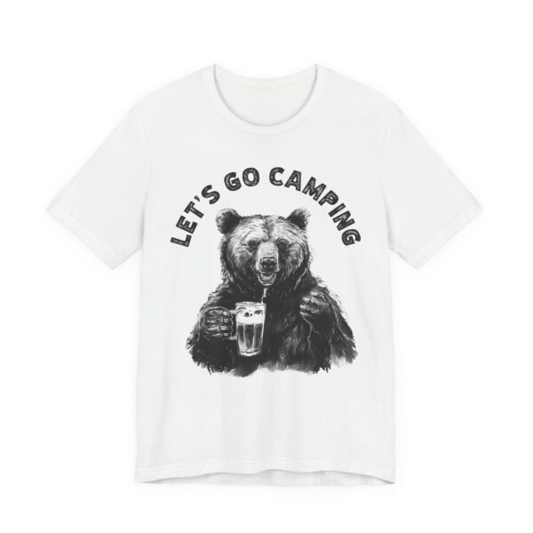 Let’s Go Camping | Funny Bear Camping T-shirt