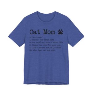 Funny Cat Mom Definition T-shirt