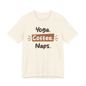 Yoga Coffee Naps | Coffee T-shirt