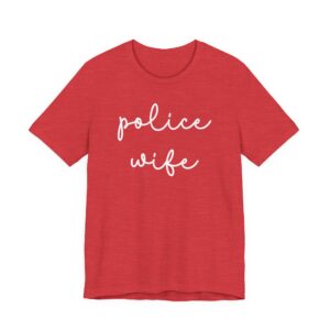 Cute Police Wife T-shirt