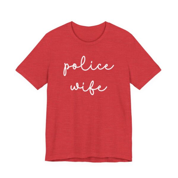 Cute Police Wife T-shirt