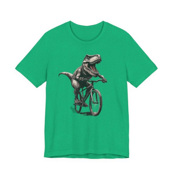 T-Rex Riding Bicycle | Funny Cycling T-shirt