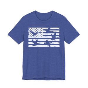 Duck Hunting | American Flag | Hunting T-shirt