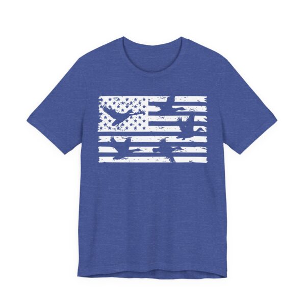 Duck Hunting | American Flag | Hunting T-shirt