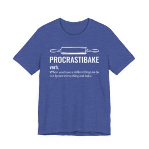 Procrastibake Procrastibaking Definition | Funny Baking T-shirt