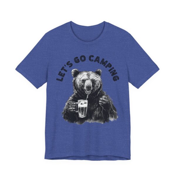 Let’s Go Camping | Funny Bear Camping T-shirt