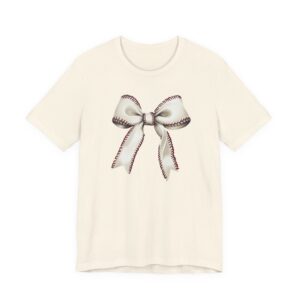 Cute Coquette Baseball Bow T-shirt