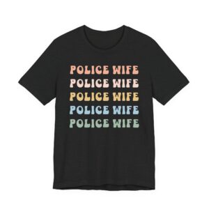 Cute Police Wife T-shirt