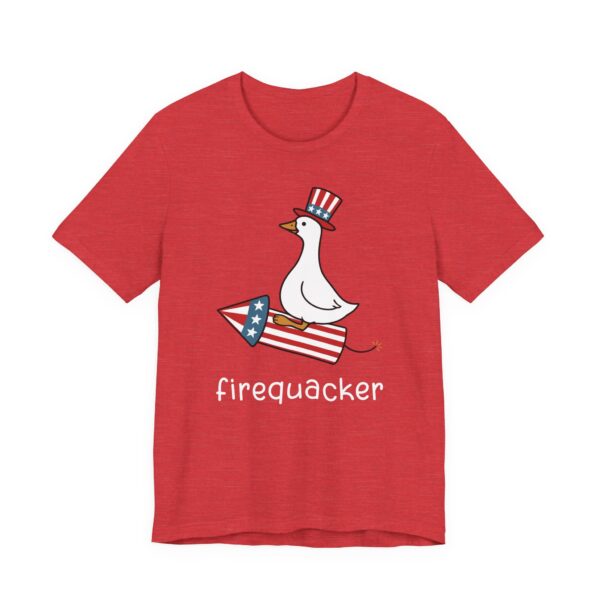 Funny Firequacker Goose | 4th of July Independence Day T-shirt