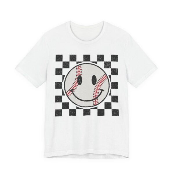 Cute Smiley Face Baseball T-shirt