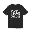 Cute Cat Papa Cat Dad T-shirt