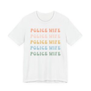 Cute Police Wife T-shirt