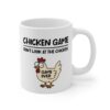 Don’t Look at the Chicken | Funny Chicken Game Mug