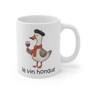Le Vin Honque | Funny French Goose Mug