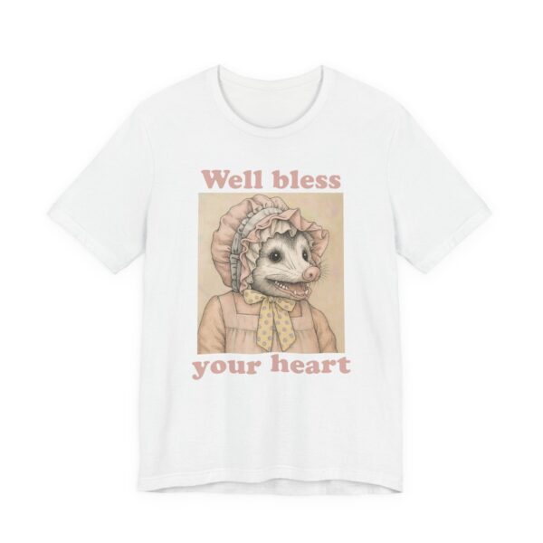 Well, Bless Your Heart | Funny Cottagecore Opossum T-shirt