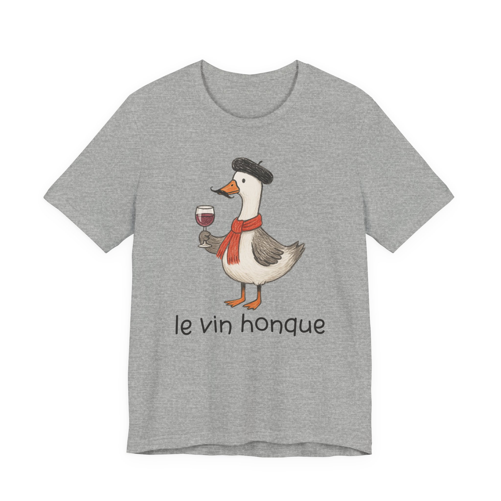 Le Vin Honque | Funny French Goose T-shirt