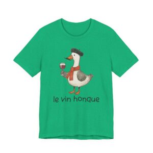 Le Vin Honque | Funny French Goose T-shirt