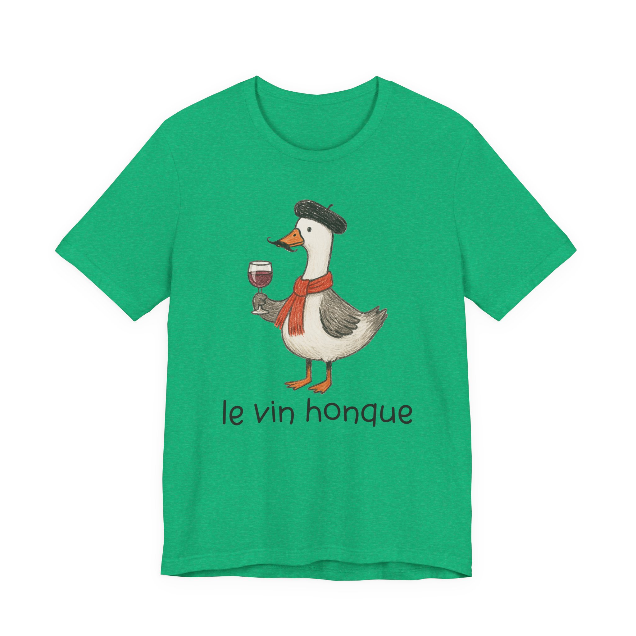 Le Vin Honque | Funny French Goose T-shirt