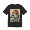Funny Catzilla Cat Japanese Art T-shirt