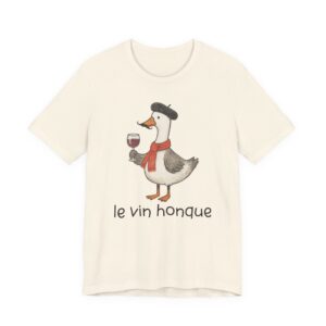 Le Vin Honque | Funny French Goose T-shirt