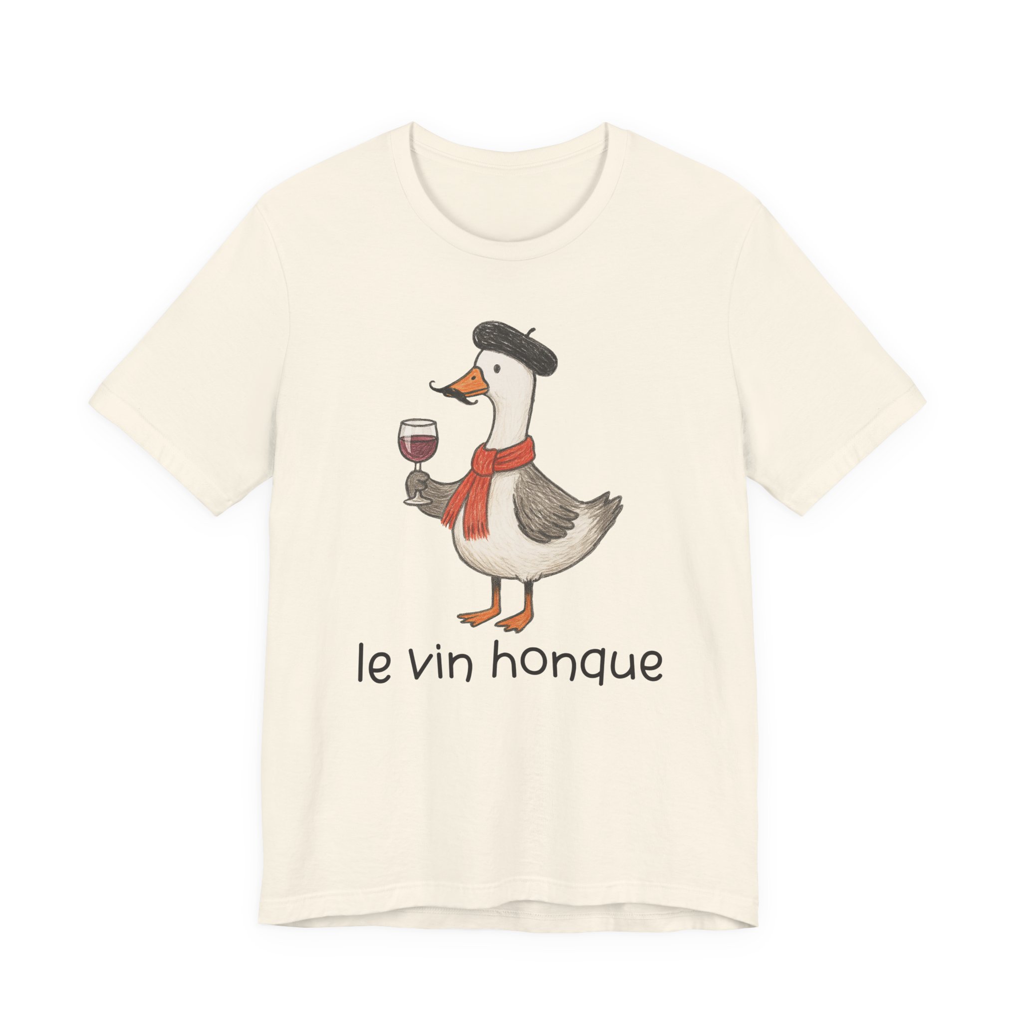 Le Vin Honque | Funny French Goose T-shirt