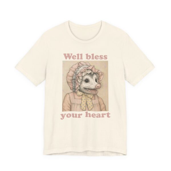 Well, Bless Your Heart | Funny Cottagecore Opossum T-shirt