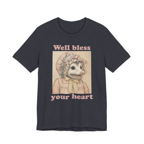 Well, Bless Your Heart | Funny Cottagecore Opossum T-shirt