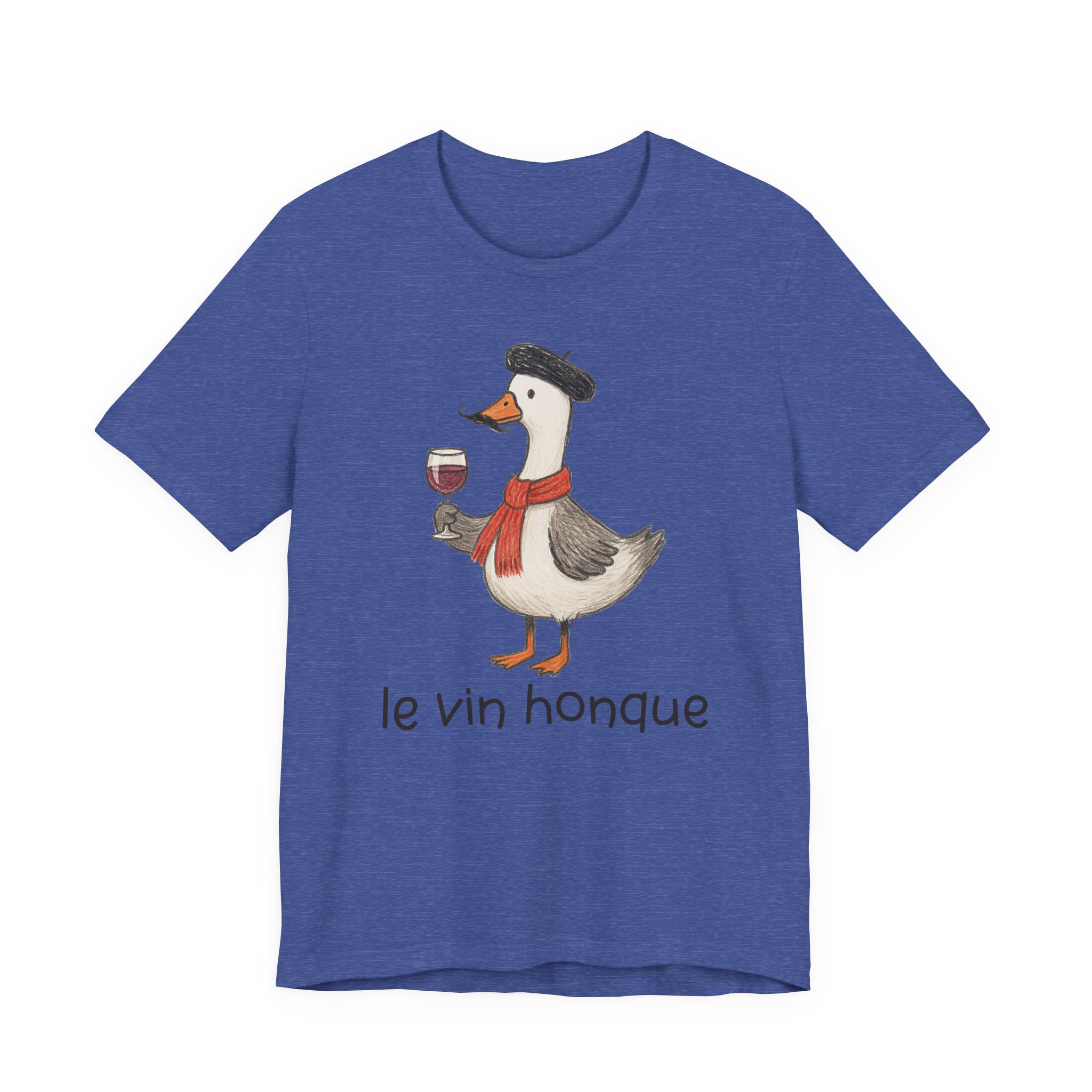 Le Vin Honque | Funny French Goose T-shirt