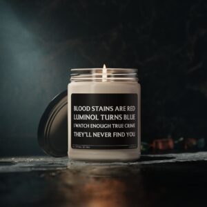 Alternative view of Funny True Crime Scented Candle #SC39