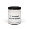 It’s Giving Maid of Honor | Funny Wedding Scented Candle