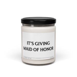 It’s Giving Maid of Honor | Funny Wedding Scented Candle