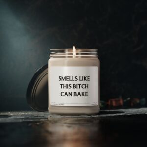 Smells Like This Bitch Can Bake | Funny Baking Scented Candle