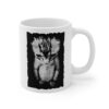 Sad Kitten Meme Standing Cat Mug