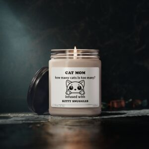 Alternative view of Cute Cat Mom Scented Candle #SC77