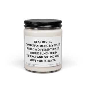 Funny Best Friend Scented Candle