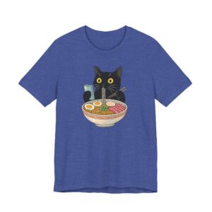Funny Cat Eating Ramen T-Shirt